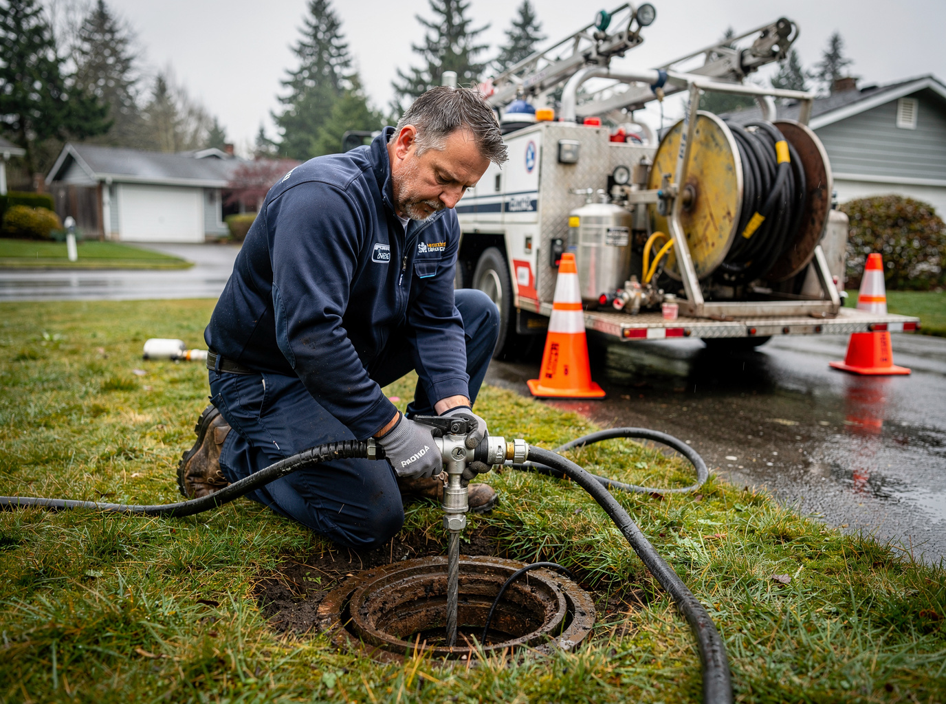 Sewer Line Root Removal in Tacoma, WA